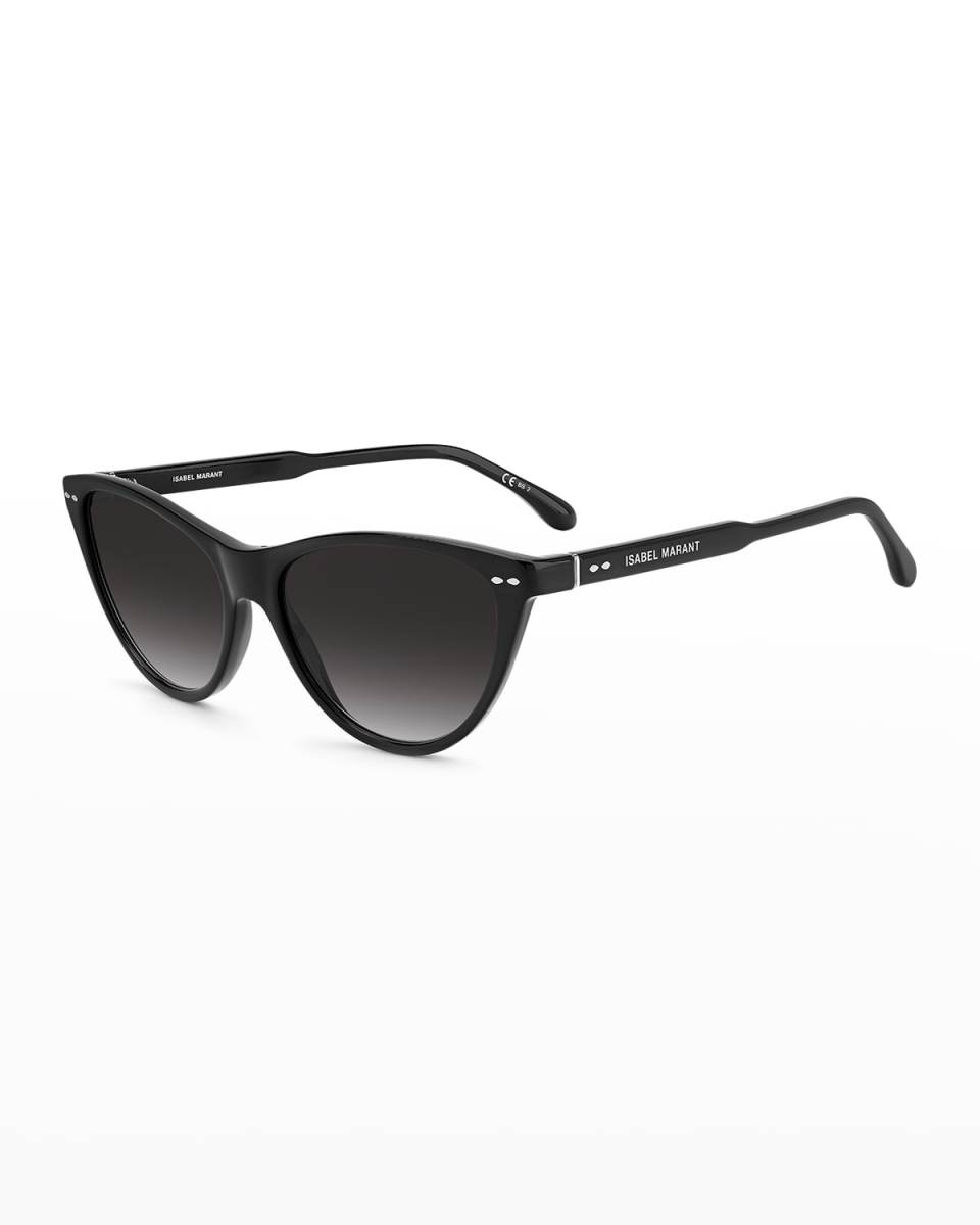 Acetate Cat-Eye Sunglasses